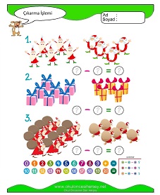 Çıkarma İşlemi Çalışma Sayfaları